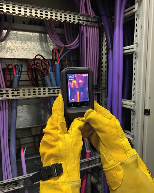Inspección termográfica de tableros